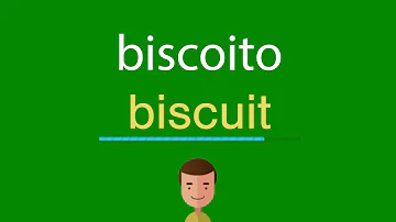 Como que fala biscoito?