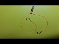 Как привязать два поводка на вертлюжке, чтобы не слипались | Best fishing knots for fishing line