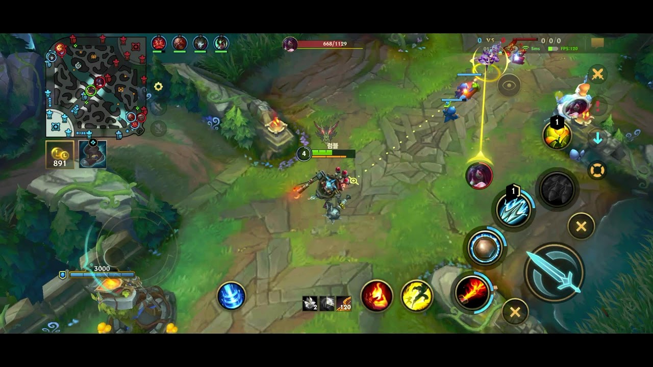 와일드 리프트 -  미드로 전설 달기 12일차! 3051점 시작!