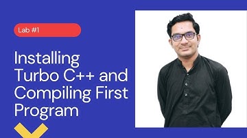 Installing Turbo C++ and Compiling First Program in C||#Halfprogrammer