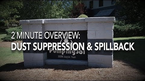 Dust Suppression & Spillback Process | PumpingSol