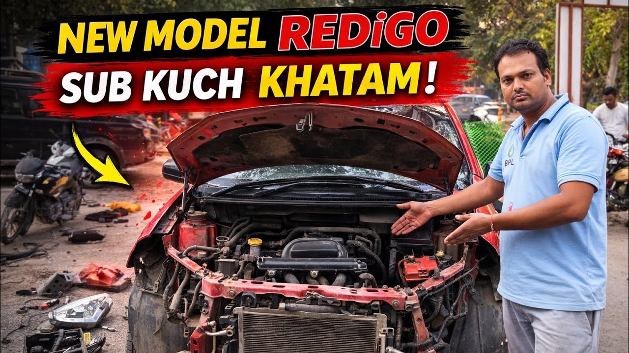 Datsun Redigo 100 km m Engine khutam.