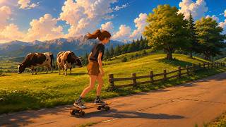 🌄 Endless Alpine Ride • Cozy Chillhop LoFi &amp; Yodel Mix 🐄