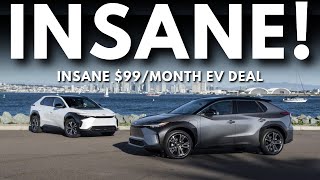 Insane $99 Month EV Deal