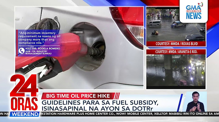 24 Oras Weekend: (Part 2) Binatilyong hubo sa trike; Fuel subsidy bunsod ng OPH; atbp.