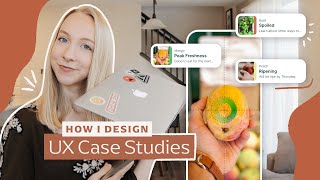 How I design my UI/UX case studies for Behance