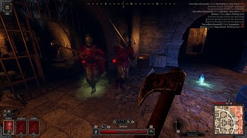 Dark And Darker | BARBARIAN Almost Defeats Rich Team With Ruby Armor!