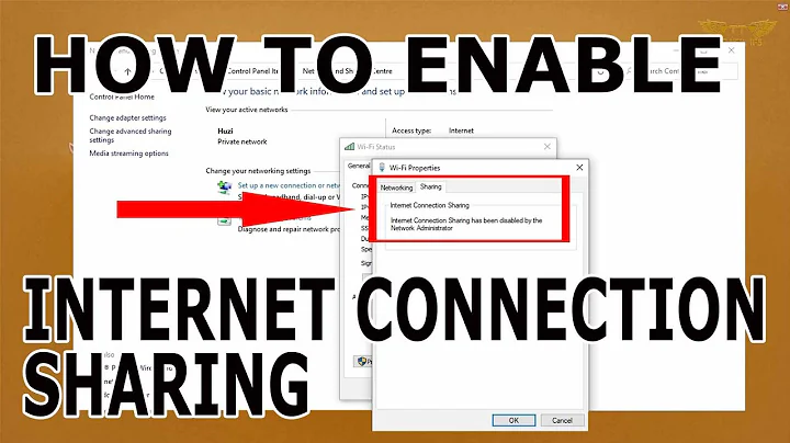 Fix Internet Connection Sharing has been disabled by the Network Administrator | Windows 10 Tutorial