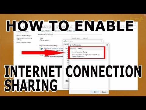 Fix Internet Connection Sharing has been disabled by the Network Administrator | Windows 10 Tutorial