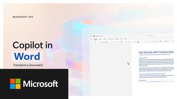 Copilot in Word | Transform a document