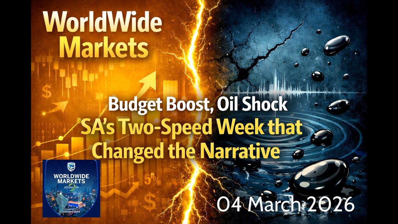 Бюджетное пополнение, нефтяной шок | Двухскоростная неделя в ЮАР, изменившая общественное мнение