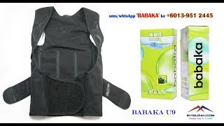 PENYANGGA PUNGGUNG BACK SUPPORT PUNGGUNG BACKPACK BABAKA U9