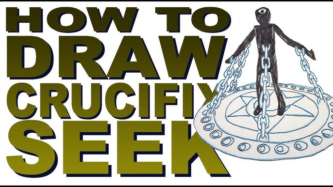 How to draw Crucifix Rush (Doors) 