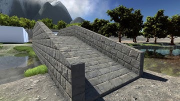 Unity Terrain and Basic Stone Bridge