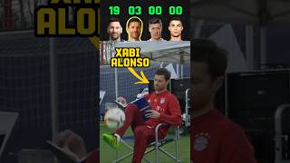 Messi VS Xabi Alonso VS Lewandowski VS Ronaldo Juggling Challenge⚽️