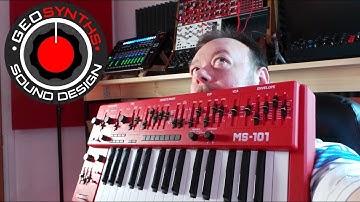 GEOSynths - Synth Show Reviews - Behringer MS-101 Monosynth
