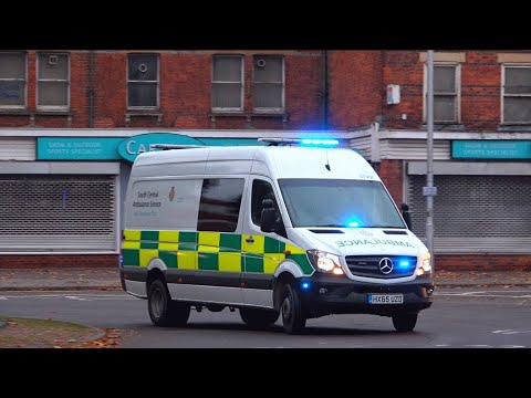 SCAS Driver Training Vehicles blue light run