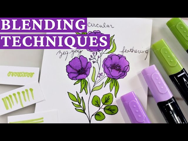 Ultimate Guide to Using Alcohol Markers: Learn Blending Techniques,  Blending Theory and More —