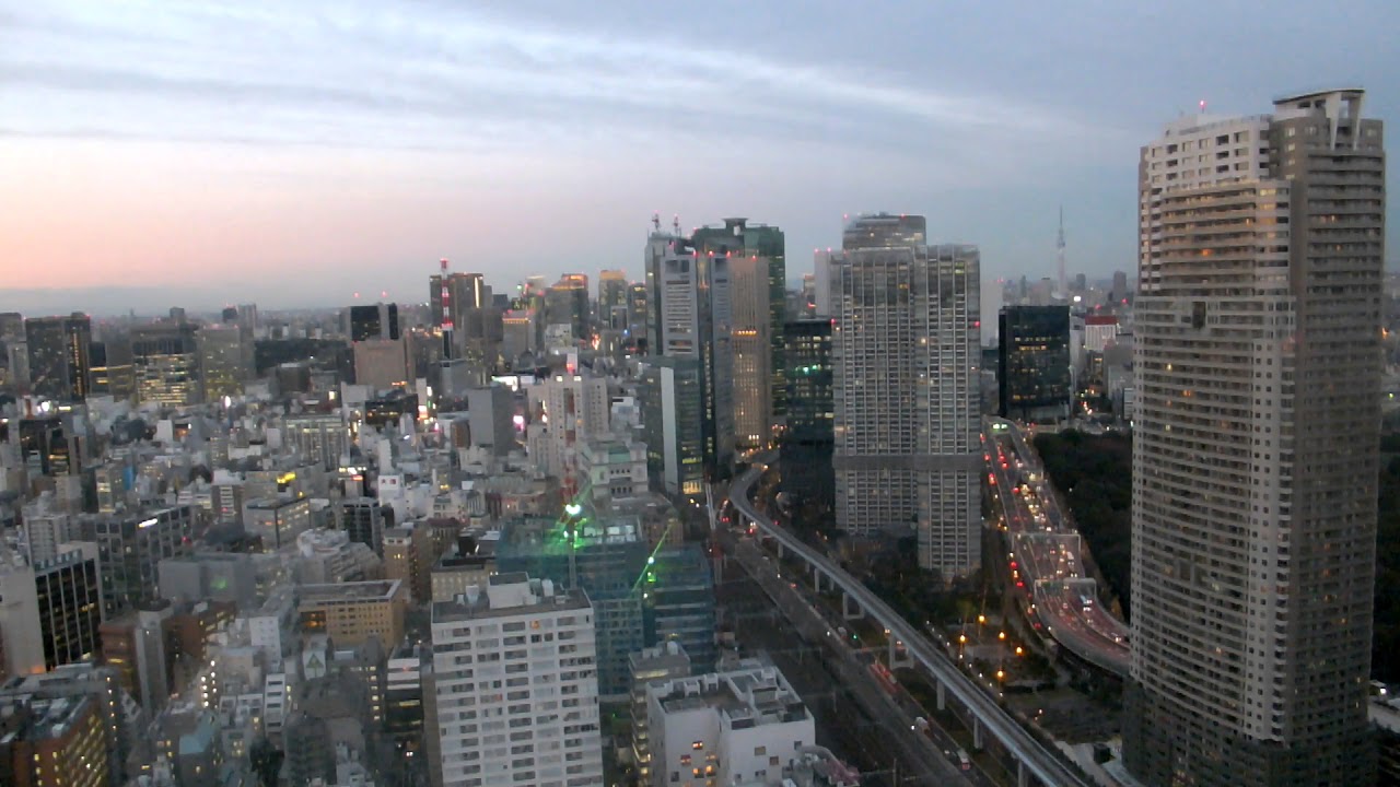 Watch the Tokyo Sunset from World Trade Center Tokyo - December 16