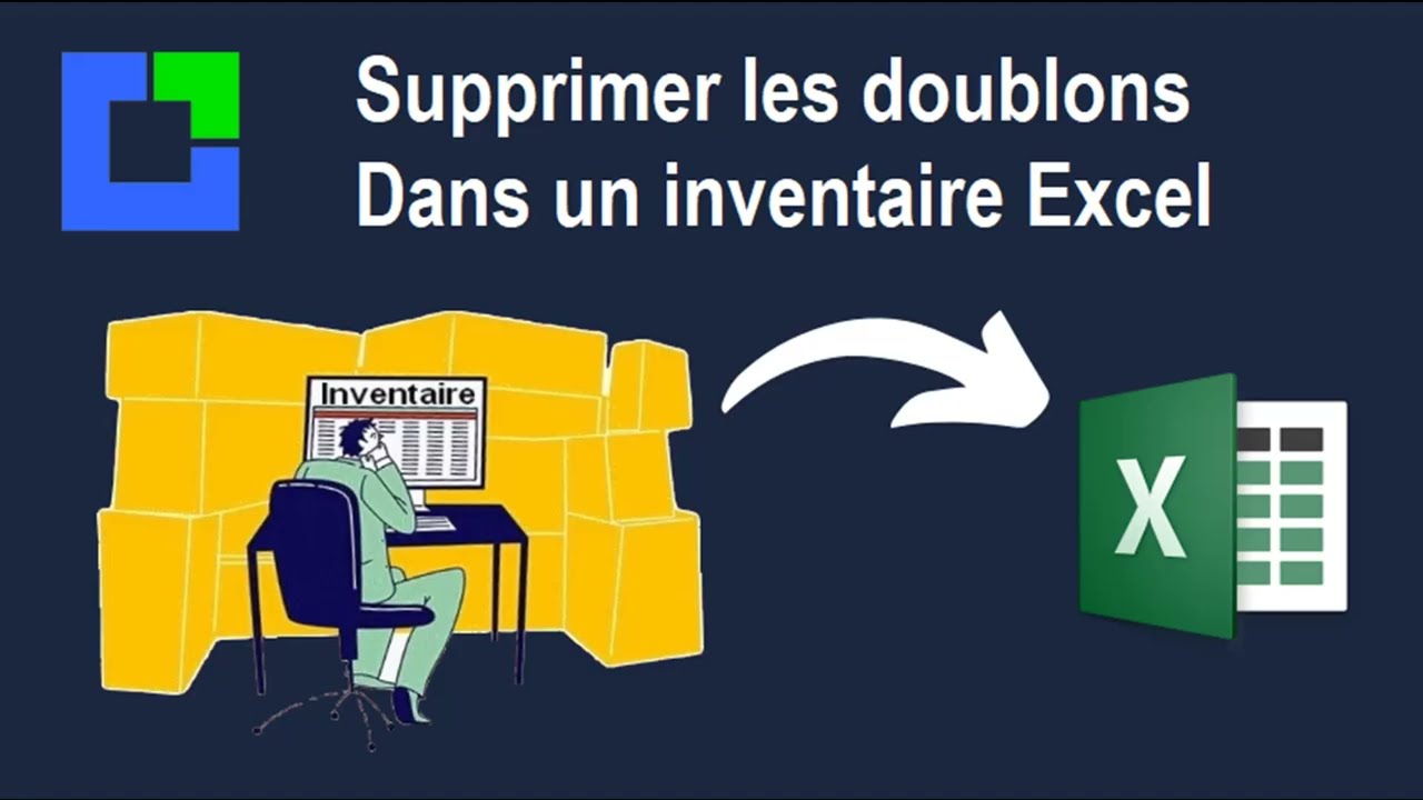 Supprimer les Doublons dans un Inventaire Excel YouTube