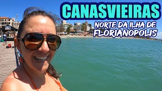 ROLÊ EM FLORIPA - CANASVIEIRAS E ARREDORES, PRAIAS DO NORTE DA ILHA DE FLORIANÓPOLIS #Vlog screenshot 4