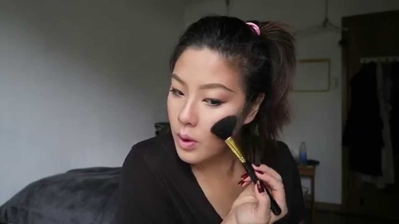 Natural everyday makeup look for monolids (asian eyelids) YouTube