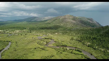 Исток  реки Лена.  The source of the Lena River