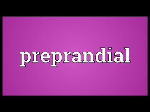 Header of preprandial