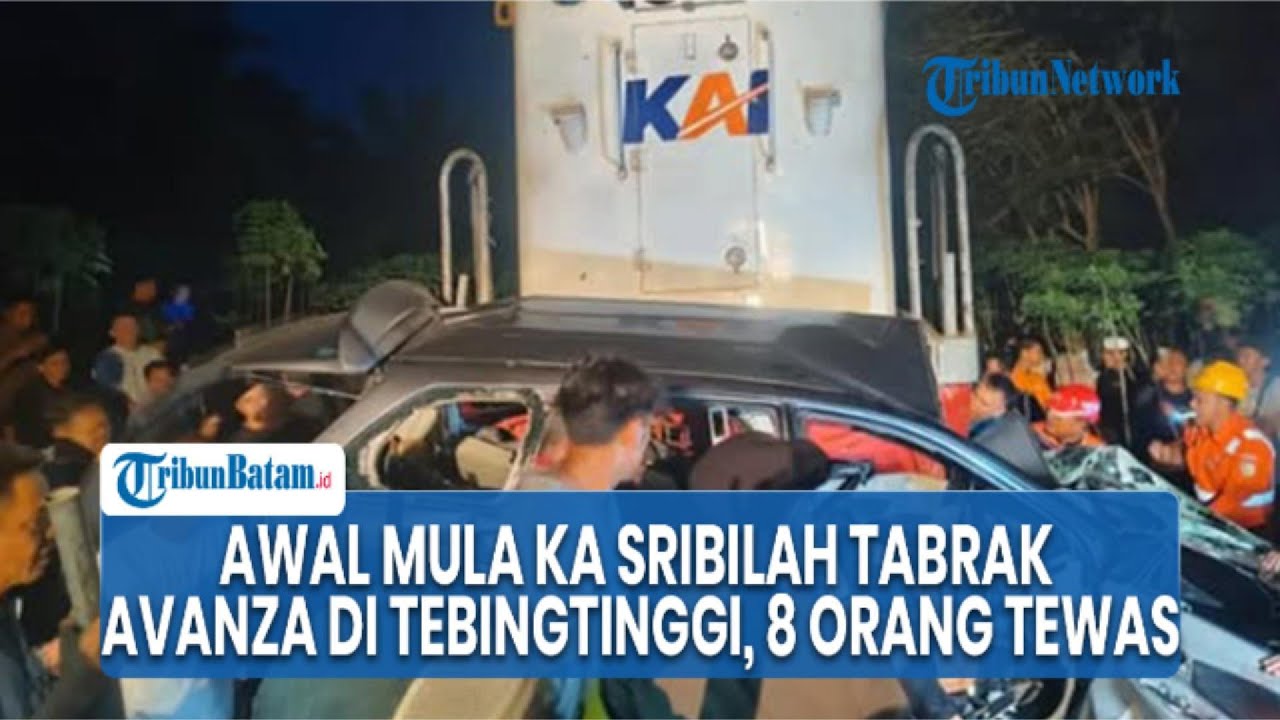 Awal Mula Insiden Kereta Api Tabrak Mobil Avanza di Tebingtinggi, 8 Meninggal, Kesaksian Warga