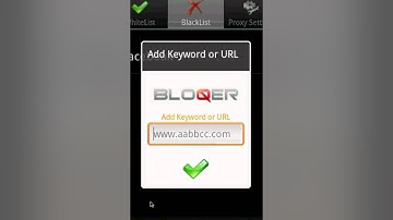 How To Blacklist Android Websites with Bloqer