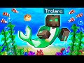 MINECRAFT pero NOS CONVERTIMOS en SIRENAS! 😱😂 MINECRAFT ALEATORIO