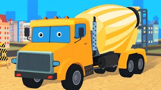 грузовик бетономешалки строительство транспортное средство