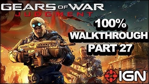 Gears of War: Judgment Walkthrough - Central Control - Declassified Mission and Cog Tag (Part 27)