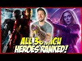 All 36 MCU Heroes Ranked From Worst to Best