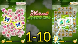 Blossom Garden: Tile Match Gameplay Walkthrough Level 1-10 (Android) #match #games #gamingvideos
