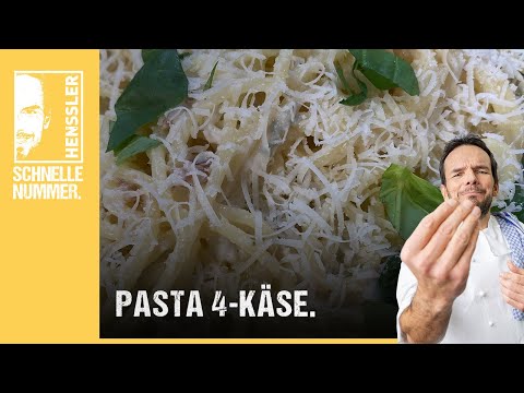 Schnelles Pasta 4-Käse Rezept von Steffen Henssler