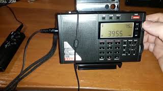 Музика на КХ, Radio Channel 292 TOM. Tecsun PL-330 на кімнатній антені Tecsun AN-48x