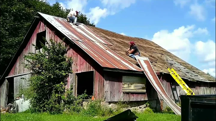 Barn destruction