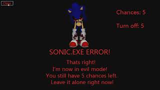 Sonic Errorclic Gameplay