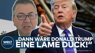 USA-IRAN-KONFLIKT: „Dann wäre Donald Trump eine Lame Duck – sozusagen Donald Duck“