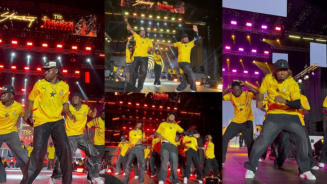 🔥 DWP ACADEMY Massive & Energetic Performance On Stage at Stonebwoy’s TOURCHER EXPERIENCE in HO 