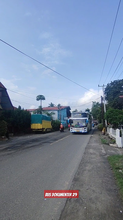 Sinar Riau Horn Bus Zivanes
