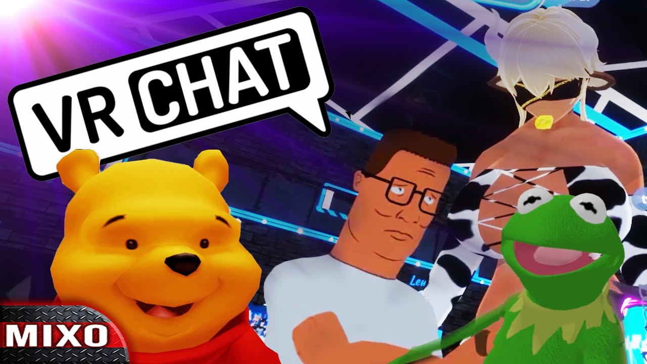 Hank Hill Hits The Club In VR Chat MixoNat 