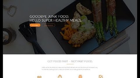 Omni Food Project || part 2 || latest video 2021 || web design ab