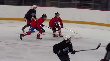 Declan Waddick at the Niagara IceDogs Training Camp