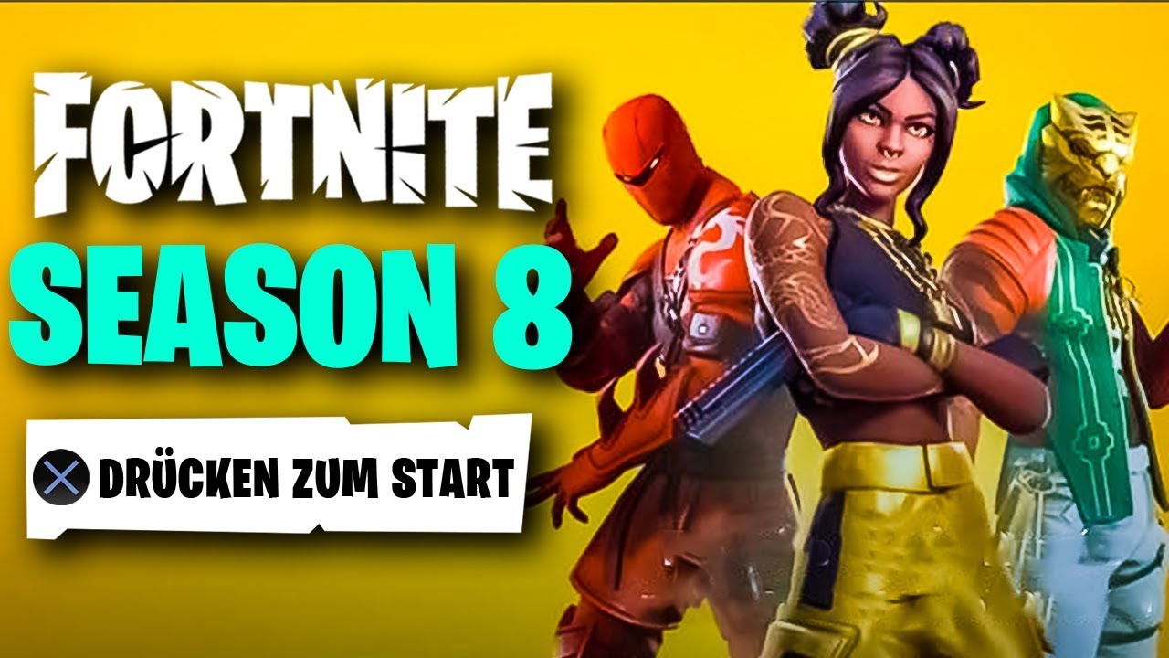 Fortnite Season 8 BATTLE PASS: New skins update TODAY