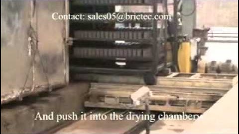 automatic brick loading and unloading system