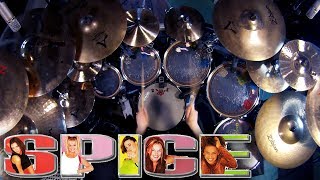 Spice Girls with Metal Drumming