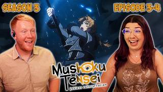 *KING* Class Water Magic | Mushoku Tensei 3x3-4 *REACTION*