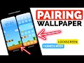 How To Set Pairing Wallpaper on iPhone I Set Lockscreen Wallpaper to iPhone Homescreen